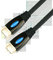 Insulator Black Pin Gold HDMI Cable Molding PVC 063 45P HDMI 1.4 Cable For TV factory