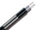 China Digital Video Black Dual RG6 Siamese Cable / 75 Ohms 18 AWG Coaxial Cable Black exporter