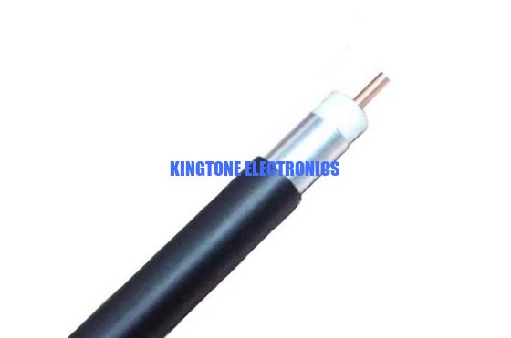 China QR320 JCA Trunk Coaxial Cable with Welded Aluminum Shield for Black CATV Network company