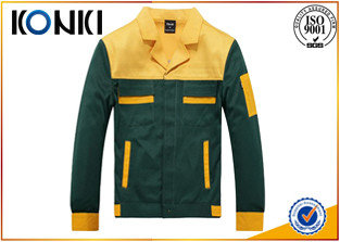 China Polyester / Cotton Custom Work Uniform Jackets , Printed Scrub Tops supplier