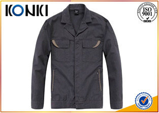 China Comfortable Personalized Custom Jackets Tops And Trousers For Workers supplier