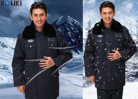 China Waterproof Security Guard Coats Full Color With Customized Logo supplier