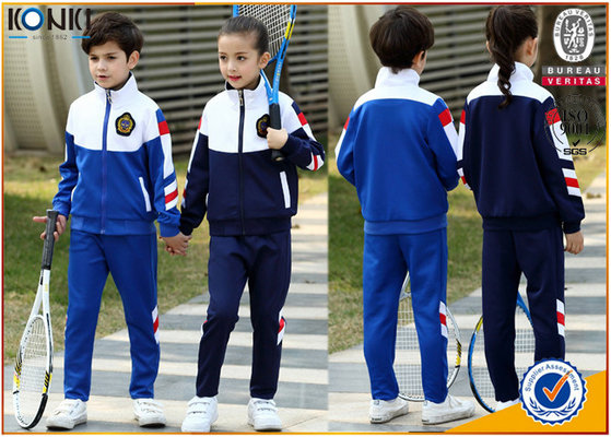 China China wholesale school uniform custom school uniform jacket and pants for primary school supplier