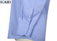 Sky Blue Shirts Office Blouse Uniform For Office Men Working supplier