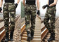 Military Camouflage Pants For Field Training , Camo Cargo Pants For Men supplier