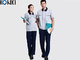 CVC fabric anti-static workwear custom work uniform with company embroidery logo supplier