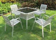 Outdoor Dining Sets Aluminum Wicker Chairs Staking Garden & Patio Sets