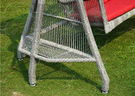 Garden Furniture Outdoor Swing Chairs Patio Swing with Canopy Wicker Weaved
