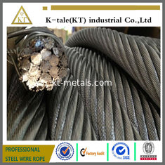 China 19x7 non-rotation stainless steel wire rope high carbon steel wire rope made in china factory supplier