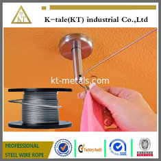 China promotion stock galvanized Aircraft Cable / steel wire rope for  fixed supplier