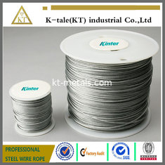 China 7x7,7x19,6x19+FC/IWS rope Galvanized Aircraft Cable/Stainless Steel Wire Suppliers/Steel Cable Accessories supplier
