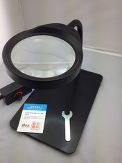 China Multi-functional and desk-top magnifier with LED light supplier