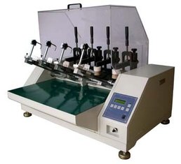 China Safety Footwear Testing Equipment Finished Shoes Flex Tester Machines With LCD Display supplier