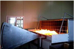 China Stainless Steel Flammability Testing Equipment, UL 790 Fire Test System for Roof Coverings supplier