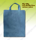 Simple Style Foldable Shopping Bag with Two Long Handle