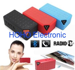 China X3 Mini Wireless Bluetooth Speaker HIFI Car Handfree Mic TF USB FM Micro SD Loud Subwoofer supplier
