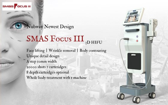 China 2020 Latest wrinkle skin tightening high intensity focused ultrasound 3D HIFU for face and body slimming supplier