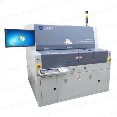 China Asida PCB Laser Drilling Machine  Speed 180 Holes per second  For FPC  and  Cover Layer supplier