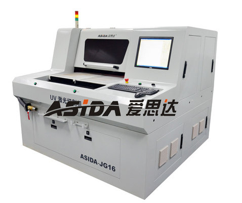 China Custom CVL RF FPC UV Laser PCB Depaneling Machine / Laser Cutting Device 380V 50Hz 5.5KW supplier