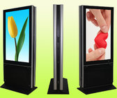 factory offer 55 inch floor stand indoor double sides lcd digital signage screen with good price and quality