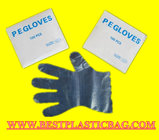 PE Disposable Transparent Gloves For Food Grade and Salon Grade