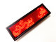 Programmable LED scrolling message Badge supplier