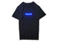 hot sale custom light up LED T-shirt programmable rolling message led tshirt comfortable wearing flashing led tshirt supplier