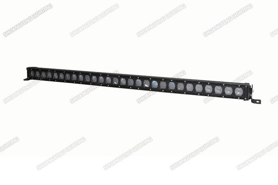 China Single Row 280w LED Light Bar , 10 - 30V DC Bull Bar Lights For Truck Trailer Crane supplier