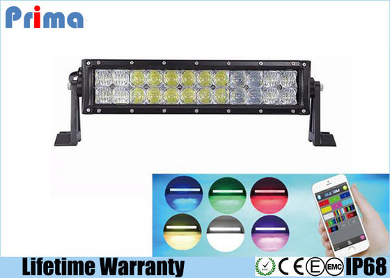 China 5D 22 Inch 120W Color Changing LED Light Bar Control By Phone APP Bluetooth supplier