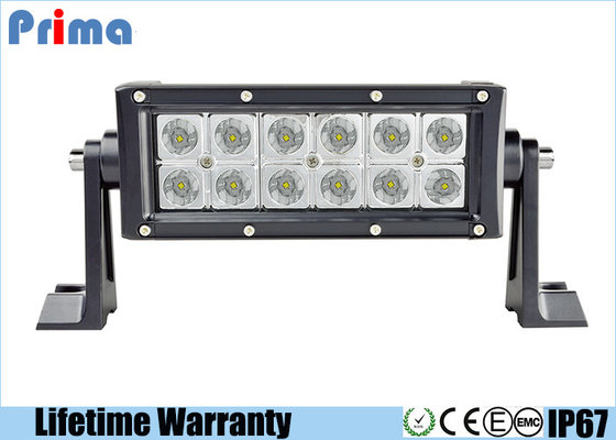 China 7.5 Inch 36W LED Car Light Bar With Screws CREE Led Spot / Flood Beam supplier