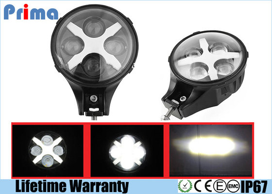 China 60W 6 Inch Round Led Offroad Lights / High Low Led Daytime Running Lights supplier