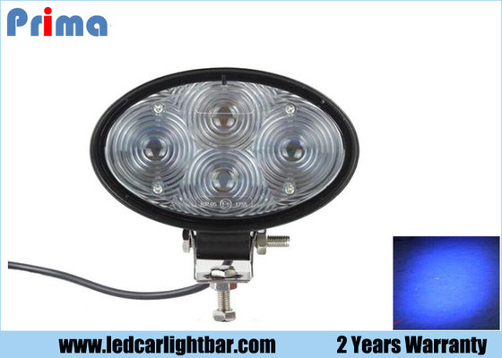China IP67 12W LED Warning Lights For Forklift  Big Area Blue Spot Beam DC 10V - 80V supplier