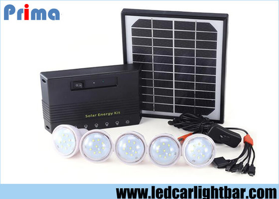 China Energy Saving Indoor Home Solar Panel Led Lights USB Rechargeable Phone supplier