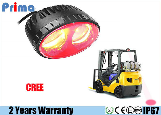 China 9V - 110V Red LED Forklift Safety Light Spot Light Warehouse Pedestrian Safe Warning Light, 8W CREE LED supplier