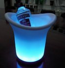 Colorful LED Ice Bucket For Bar Supplies, Light Bar Led Champagne bucket