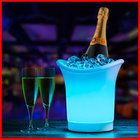 Wholesale LED Ice Bucket Color Changing Bars Nightclubs LED Light Up Champagne Beer Bucket