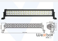 120W 21.5" led light bar, flood beam,spot beam,combo beam led working light bar