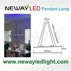 Wireless Linear Up & Under Hanging Light Fixtures 3W COB LED