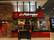 3D LED Front-lit Signs With Painted Mold Channel Letter Shell For Pizza Hut