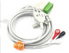 3 lead 12pin AHA ECG Cable for Nihon Kohden BSM-2301 Patient Monitor supplier