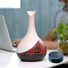 China Home Appliances Trending Products Amazon 2018 Work with Amazon Alexa Speaker 300ml Ultrasonic Aroma Therapy Oil Diffuser supplier