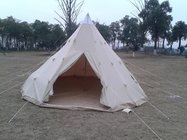 4M teepee tent  canvas bell tent luxury tent 100% cotton canvas waterproof mildew resistant camping tent