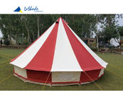 multicolor cotton outdoor camping canvas bell tent