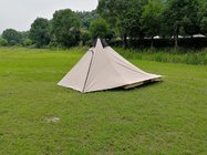 New type cotton canvas bell tent 4 people outdoor glamping camping family safari tent party tent tipi tent wedding tent