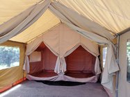 family safari tent outdoor canvas tent family tent camping tent waterproof mildew resistant
