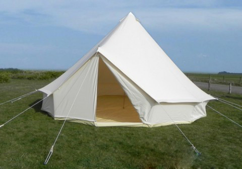 6M cotton canvas bell tent for winter camping