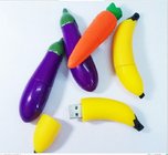 customized Fruit and food design USB Flashdrives,2-32GB Soft PVC fruit shaped usb flash drive gift