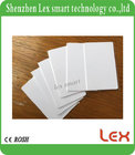 125KHZ ISO11785 Plastic White Card Printable ID Cards blank contactless card pvc TK4100 RFID white contactless card