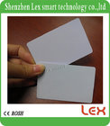 125KHZ ISO11785 Plastic White Card Printable ID Cards blank contactless card pvc TK4100 RFID white contactless card