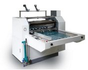 manual pre-glued film (also named thermal film) and glueless film laminating machine